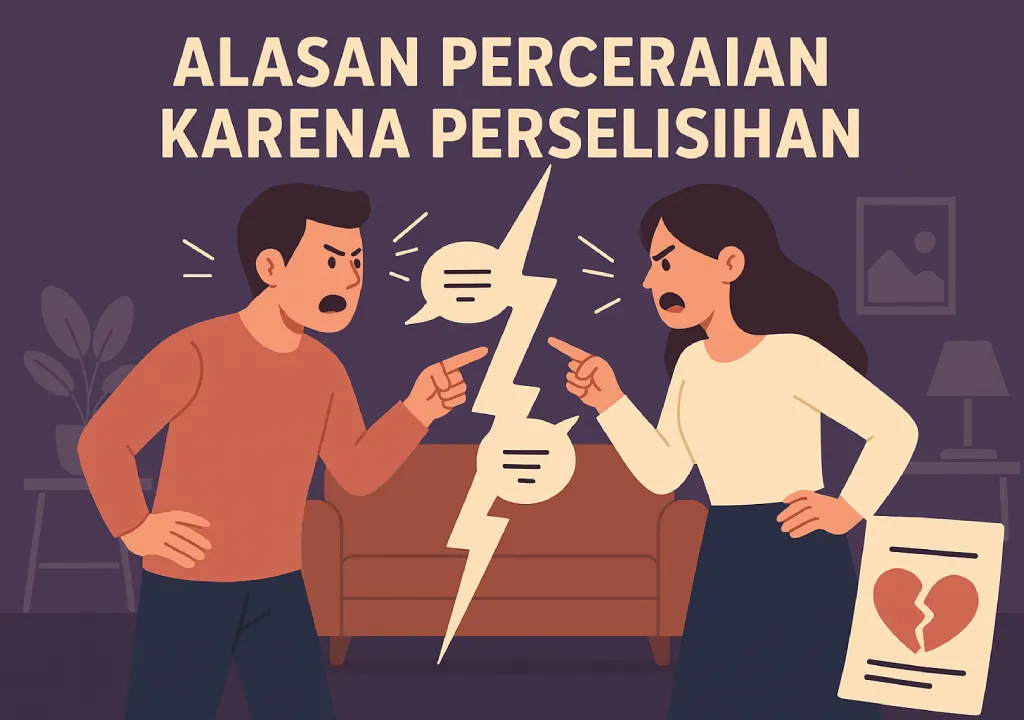 Alasan perceraian karena perselisihan