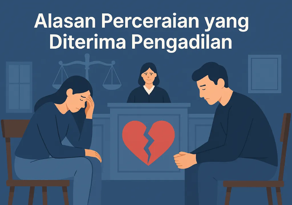 alasan perceraian yang diterima pengadilan