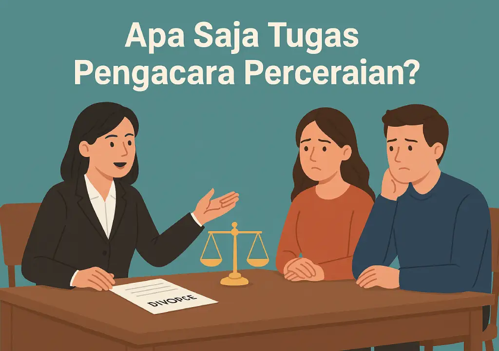 Pelajari tugas pengacara perceraian dari awal hingga akhir.