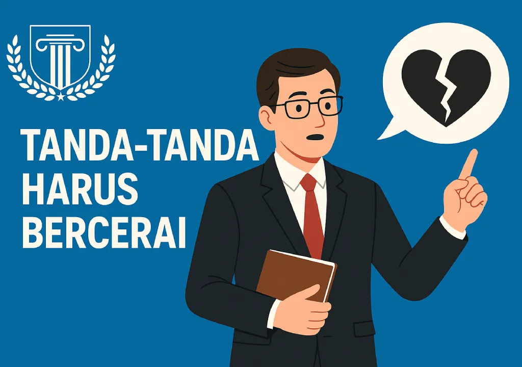 tanda tanda harus bercerai