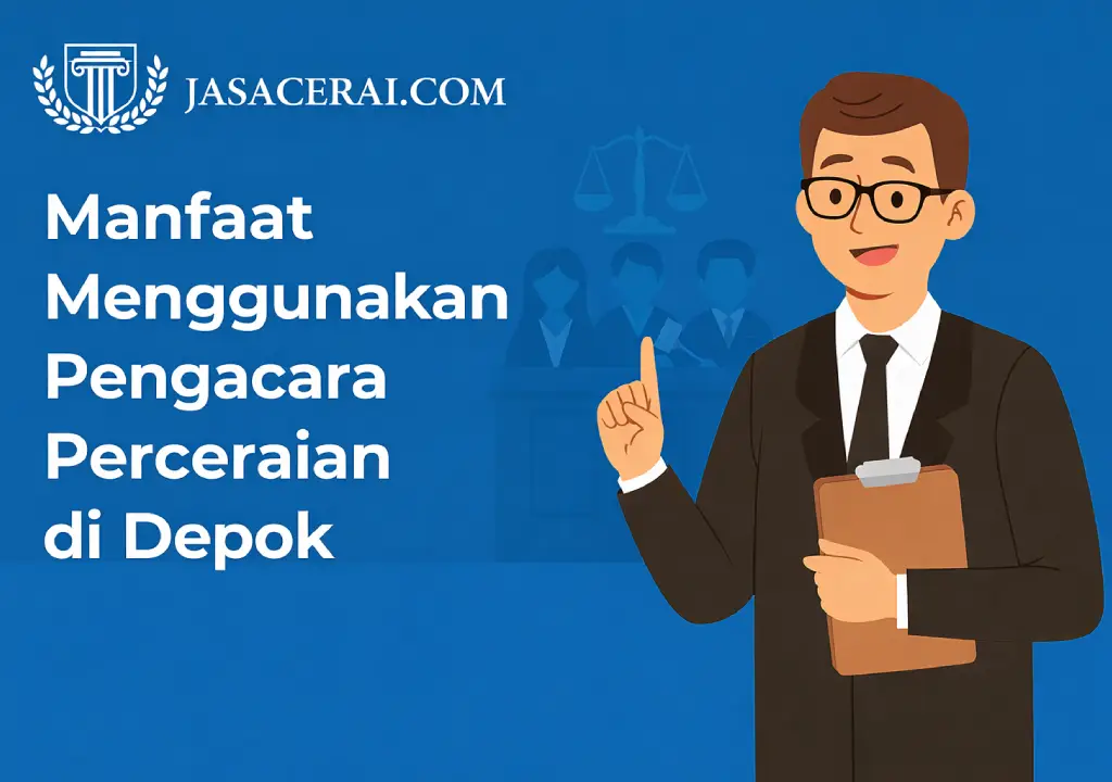 Manfaat menggunakan pengacara perceraian di Depok dari jasacerai.com