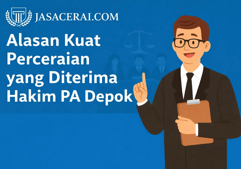 alasan kuat perceraian yang diterima hakim PA Depok